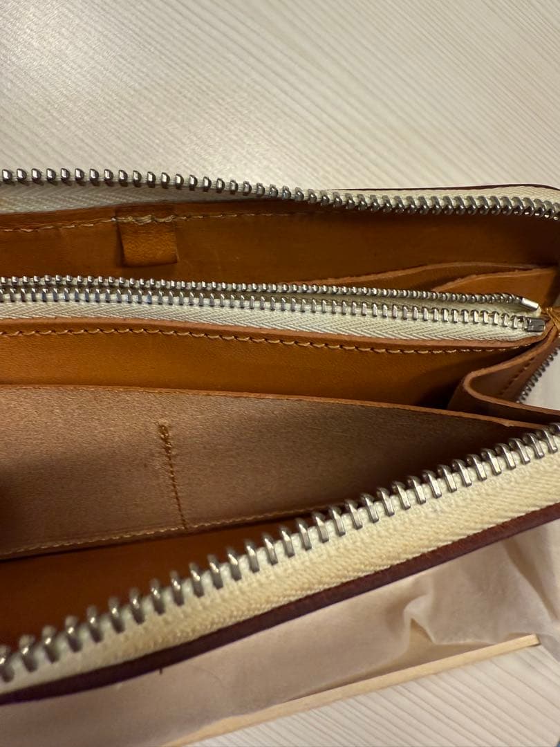 CUNE 長財布 牛革　木箱付き　ロングウォレット　財布　キューン