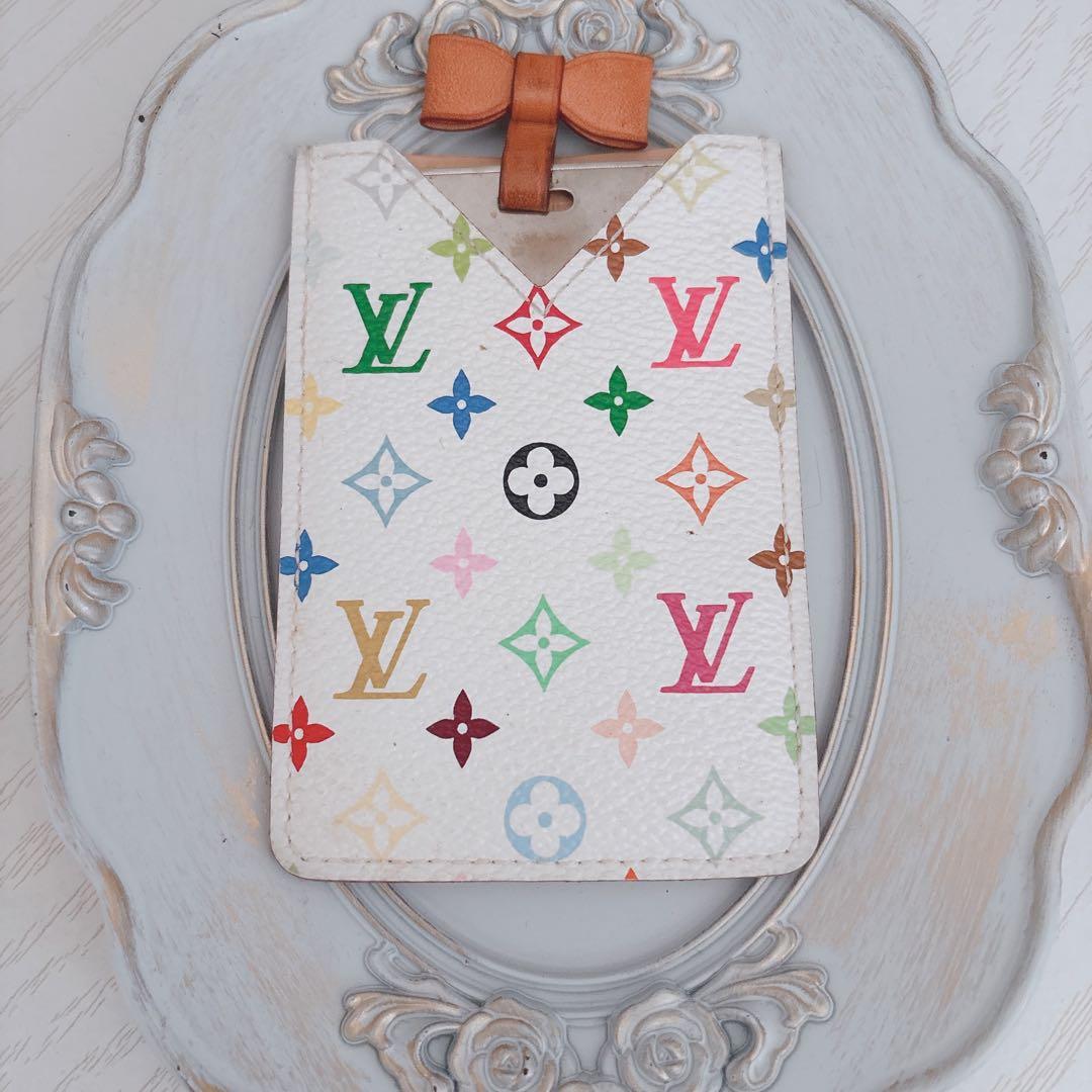 Louis Vuitton モノグラム マルチカラー ホワイト ミラー