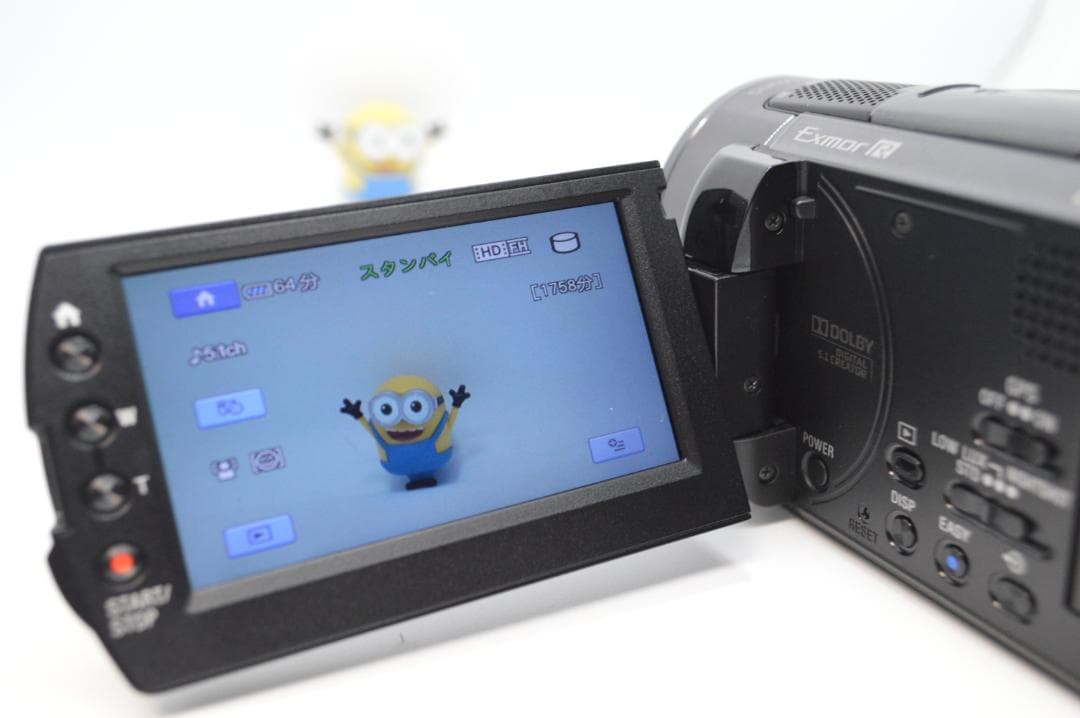 美品　Sony　HDR-XR520V　ハンディカム　バッテリー2個付　NO316