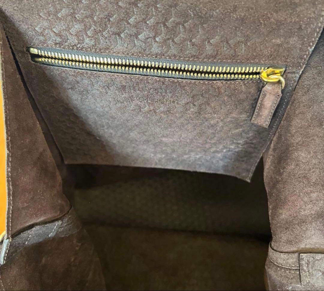 ジルサンダー　JII SANDER スエードトートバッグ 2WAY ブラウン