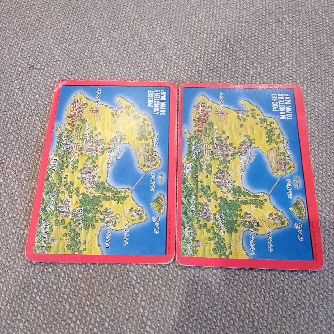 S*d様 ポケモンカードダス　タウンマップ　カメックス　リザードン　 ２枚セット
