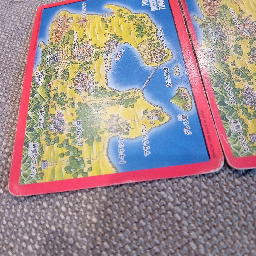 S*d様 ポケモンカードダス　タウンマップ　カメックス　リザードン　 ２枚セット