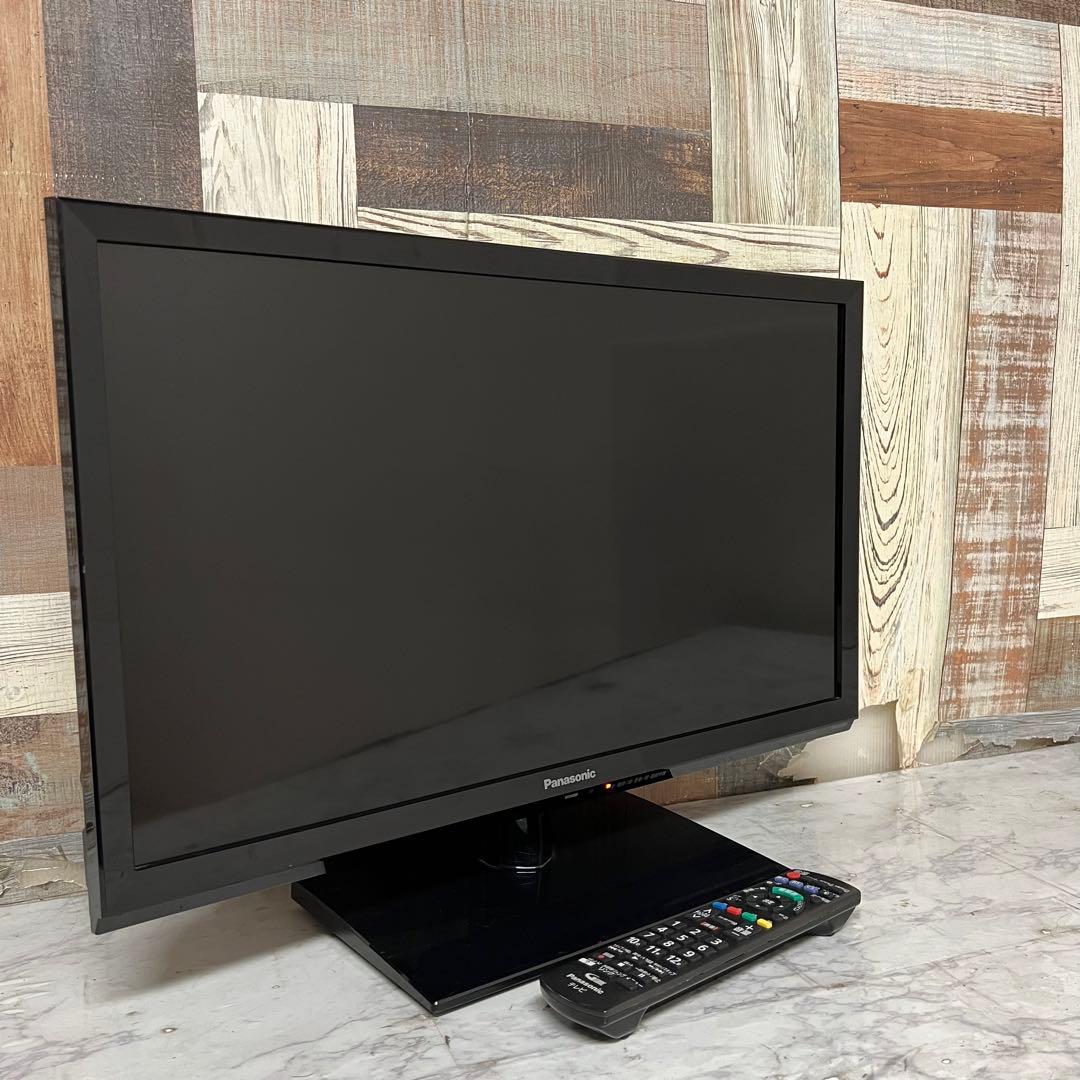 即日日受渡❣️全国送料込パナソニック24型液晶テレビ　裏番組録画可能　Wチューナー