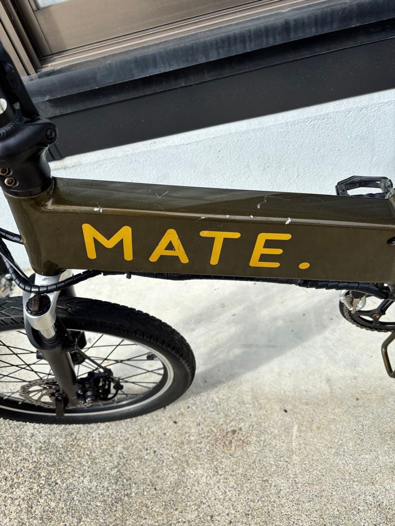 MATE City 折りたたみ電動アシスト自転車