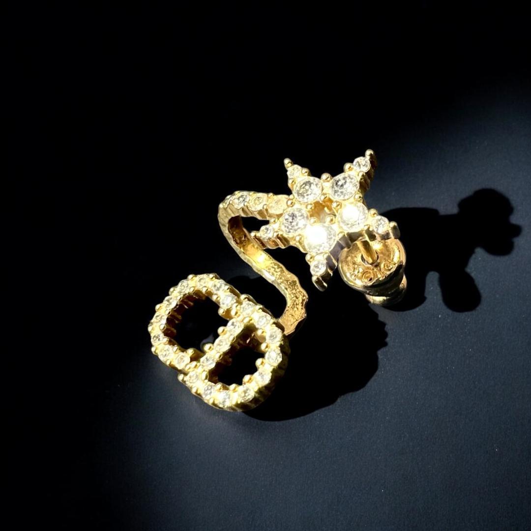 ✨正規品＆極美品‼️✨ ディオール CLAIR D LUNE クリスタル ピアス