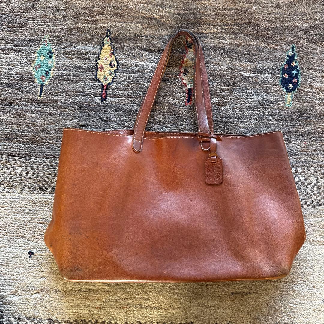 【希少・限定品】土屋鞄　Diario　ラージトート　茶色　レザートートバック