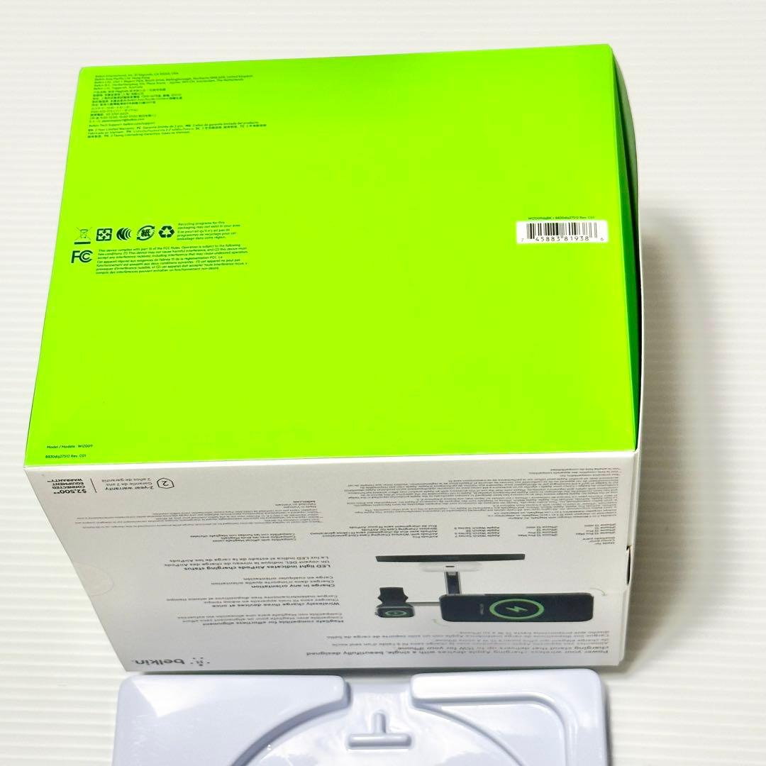 未使用品！ BELKIN wireless charger MagSafe 黒