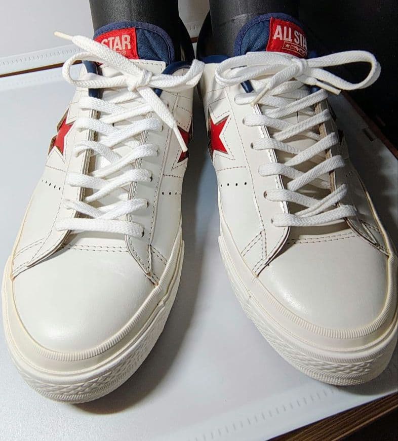ドンファンさん専用ALL STAR ホワイトスニーカー 星型ロゴ