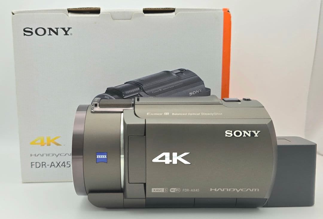 SONY Handycam FDR-AX45 4Kビデオカメラ本体 中古①