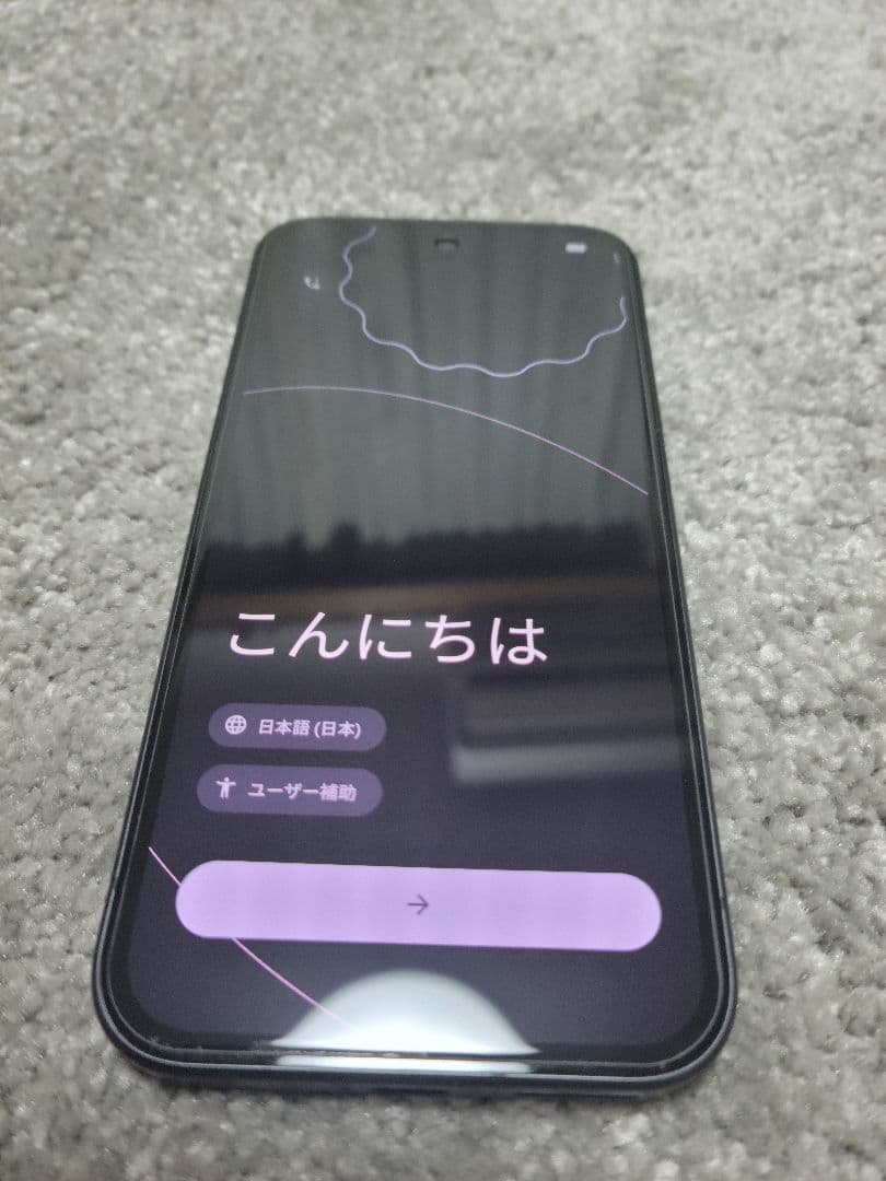 Google Pixel9a 128GB Obsidian 訳あり