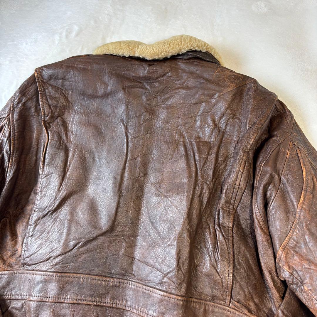 90s 本革 ハーレーダビッドソン G-1 A-2フライトジャケット 44 XL