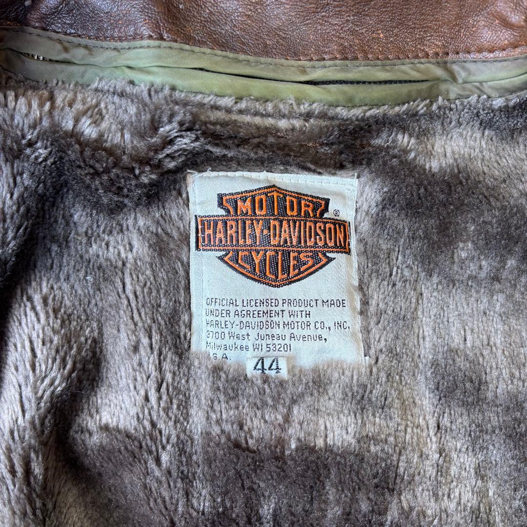 90s 本革 ハーレーダビッドソン G-1 A-2フライトジャケット 44 XL