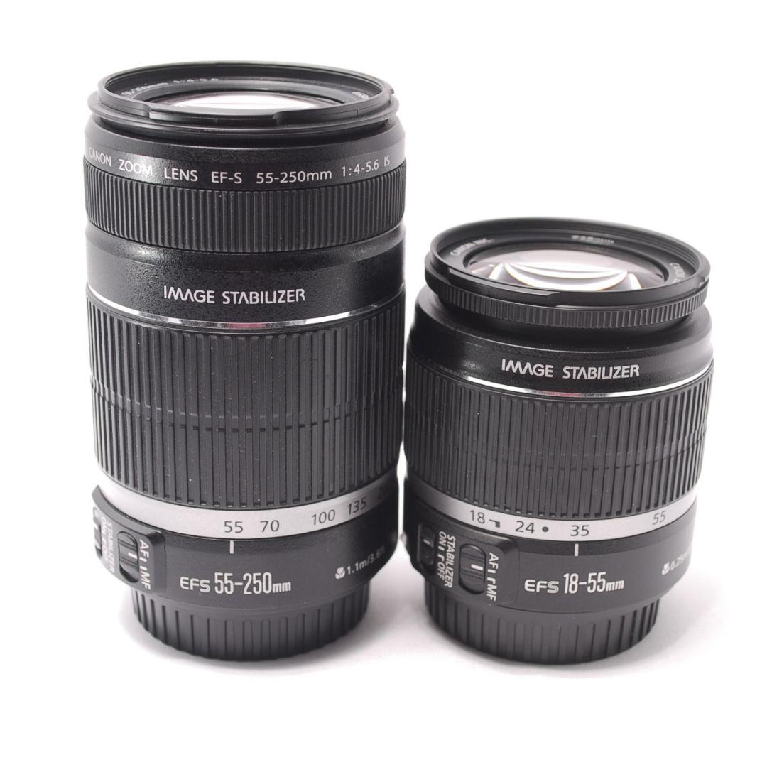キャノン Canon EF-S 18-55mm 55-250mm IS レンズ
