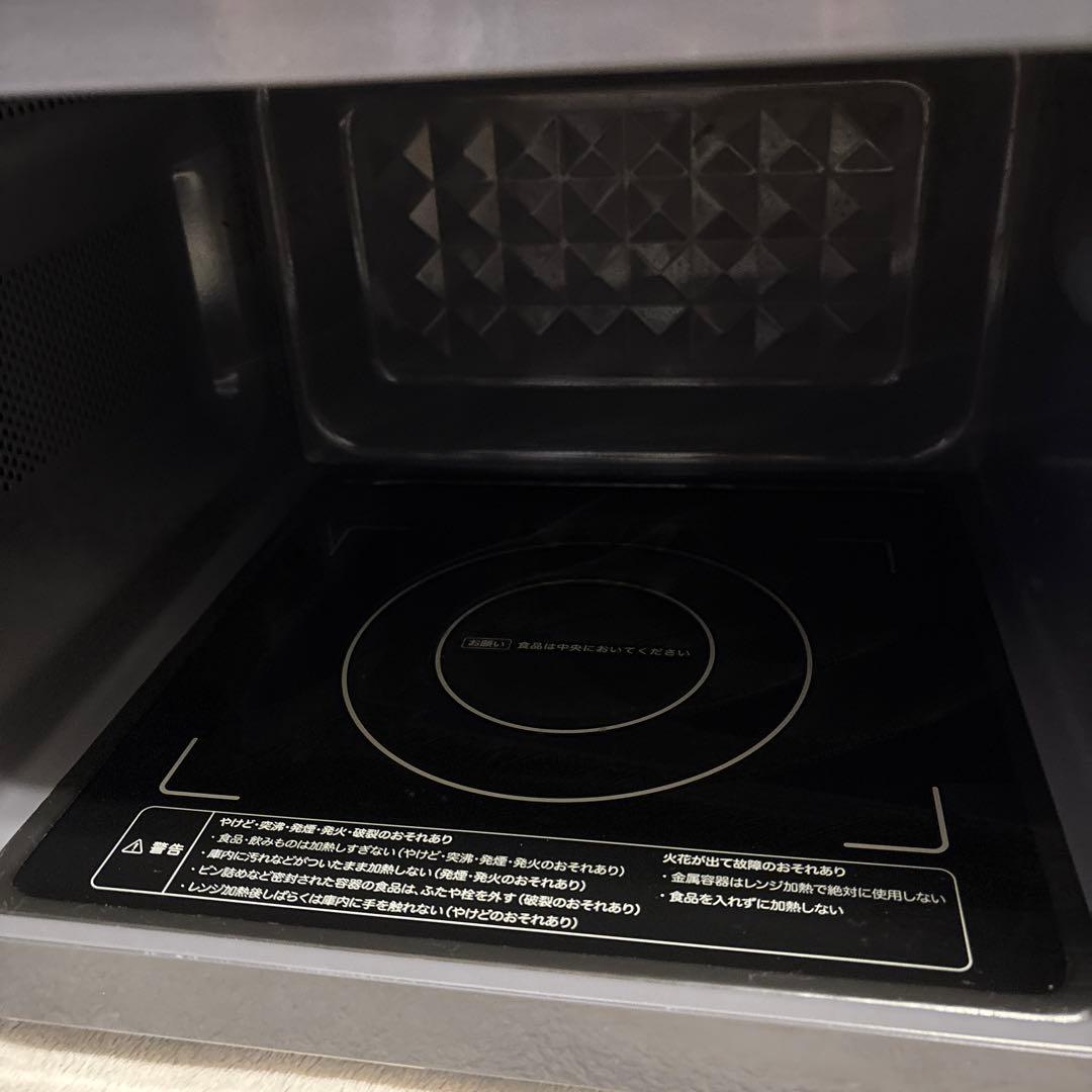 2023年製 単機能電子レンジ ブラック