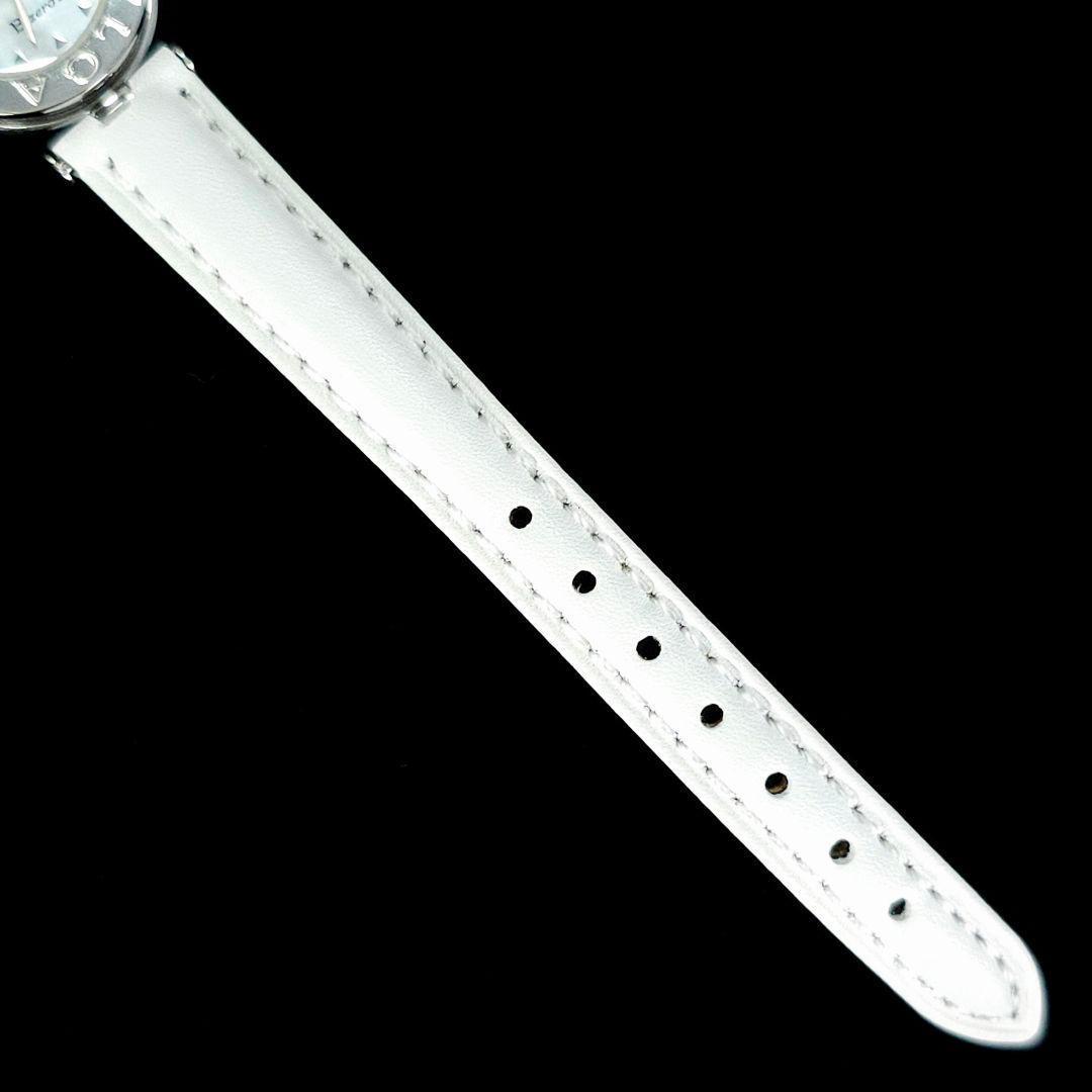 ✨美品✨BVLGARI ブルガリ ビーゼロワン BZ22S シェル文字盤 白色