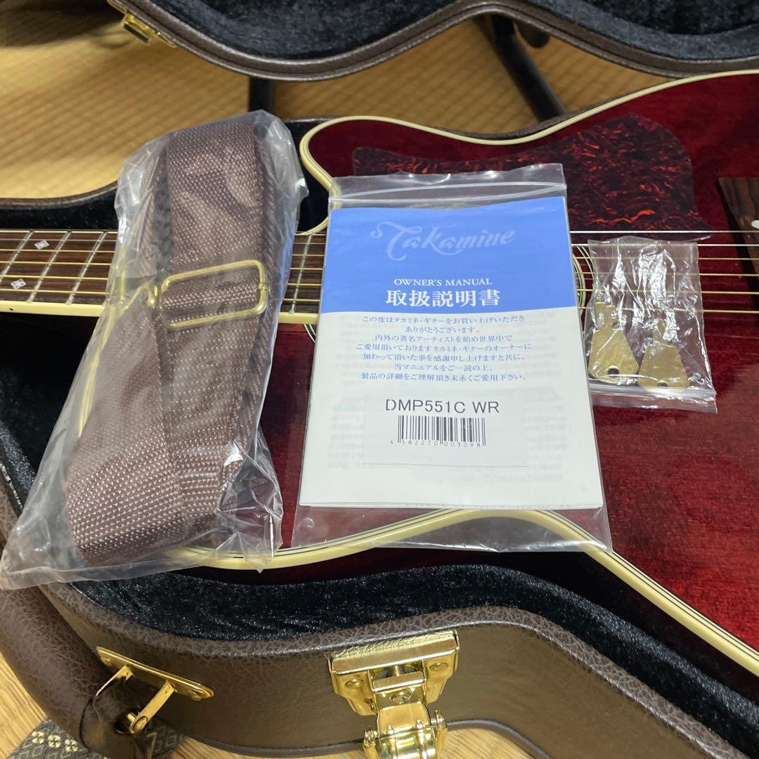 Takamine エレアコDMP551C WR タカミネ純正ピックアップ増設‼️