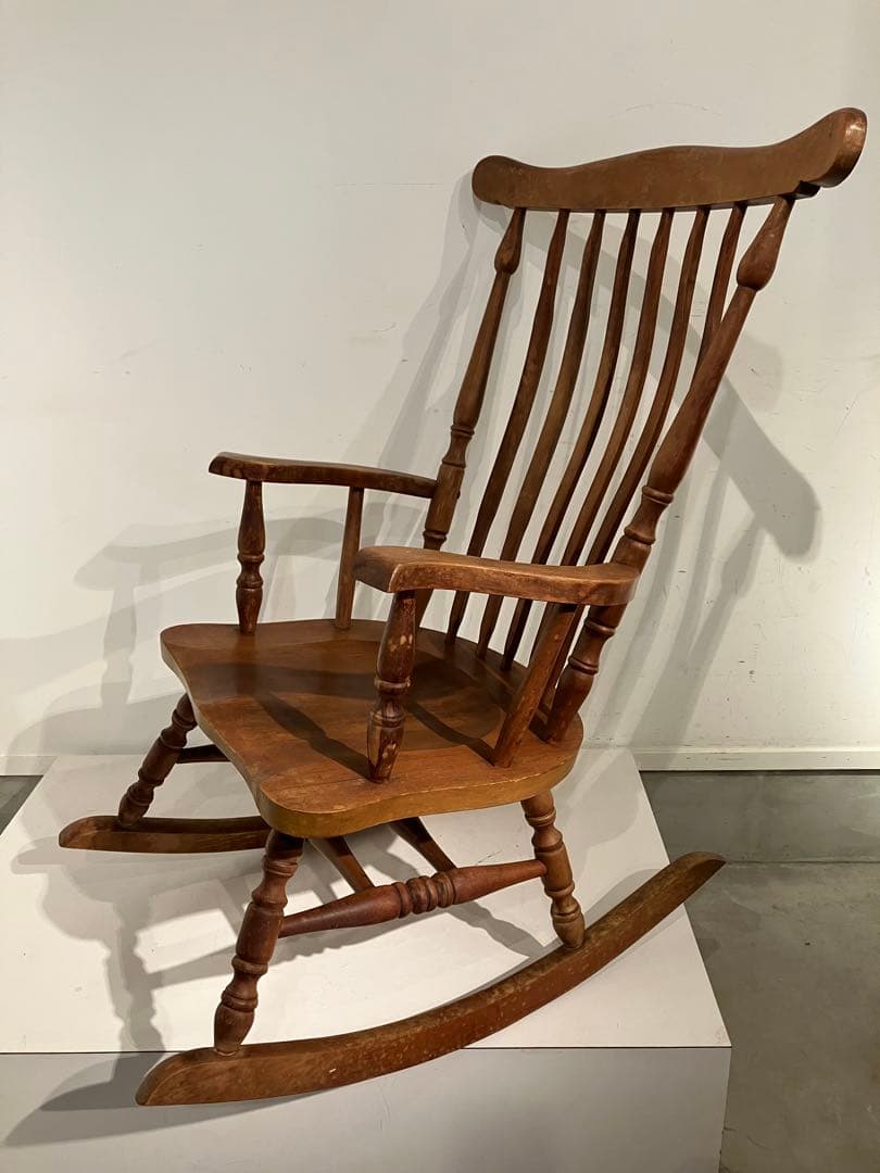 秋田木工、Shin-Lee、ロッキングチェア、柏木工、天童木工、キツツキ、レトロ