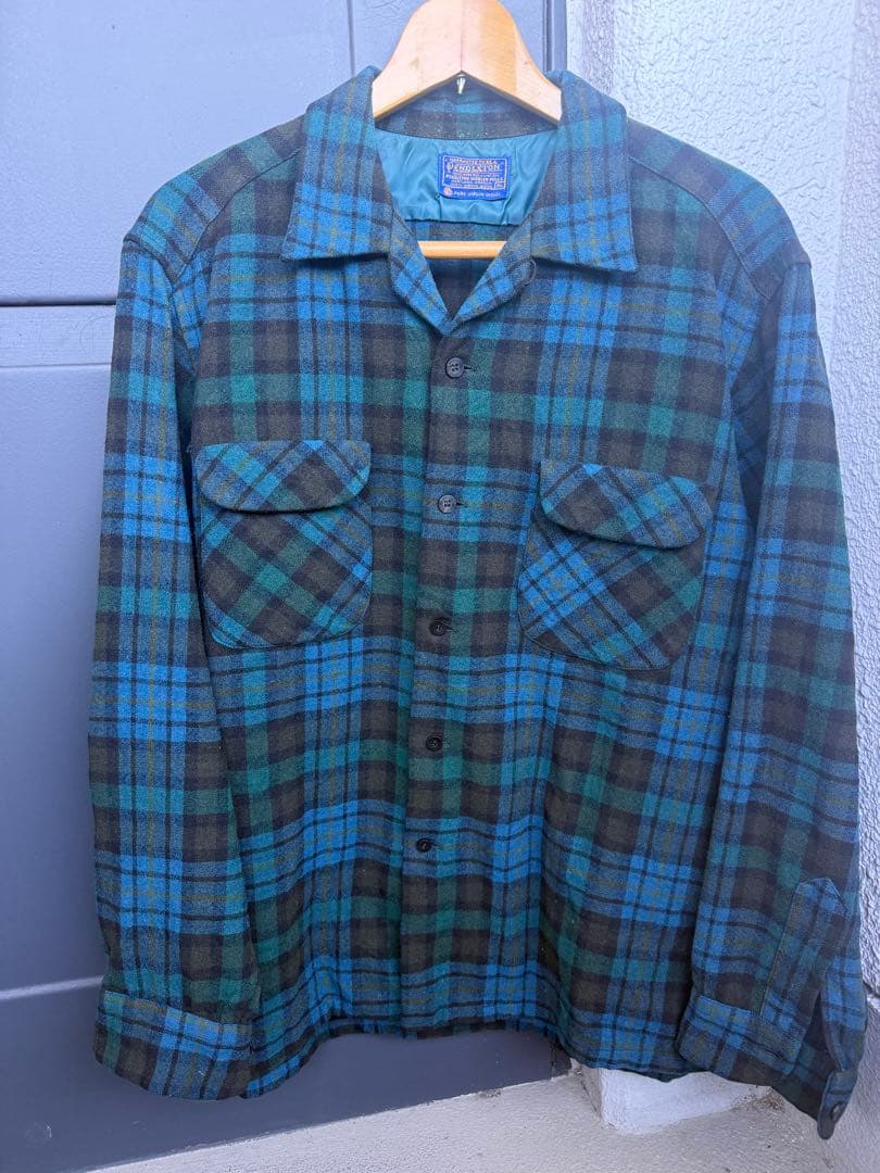 60's PENDLETON ペンドルトン ウールボードシャツ