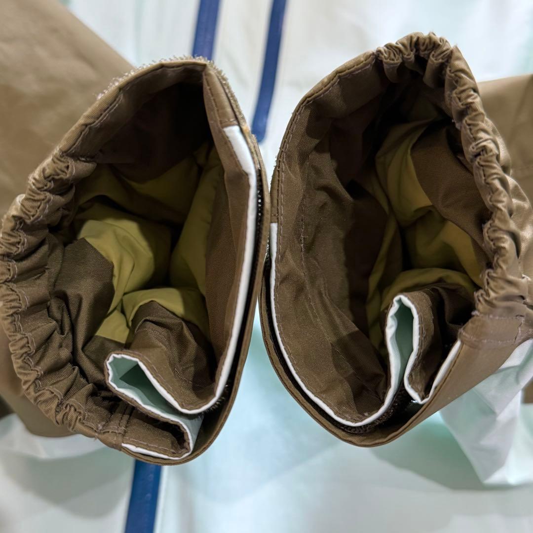 モンベル　シャルモパーカ　グリーン系　スタッフバッグ　スノボー　スキー　Mサイズ