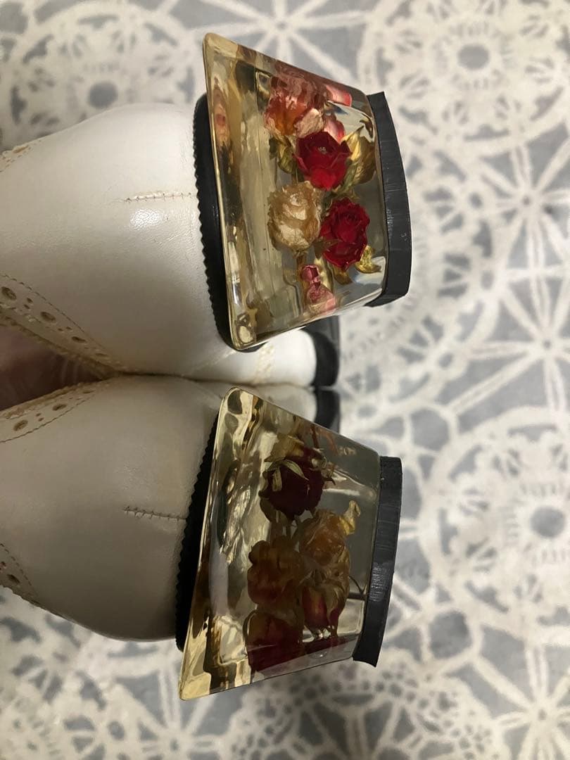 激レア　mabataki美雨　24.5cm ウィングチップシューズ