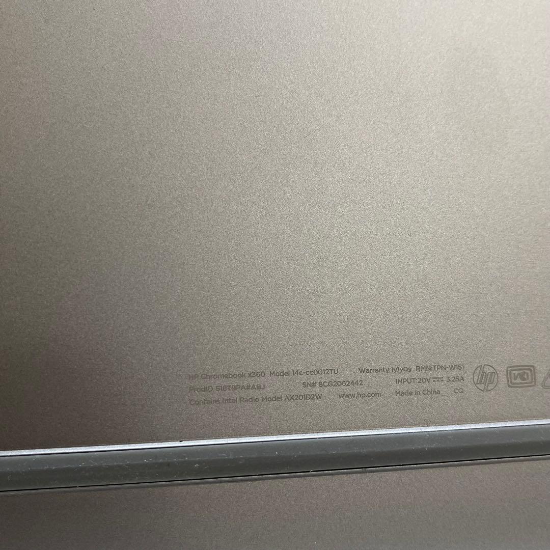 Chromebook本体 HP Chromebook x360 14c-cc0012TU i5-1135G