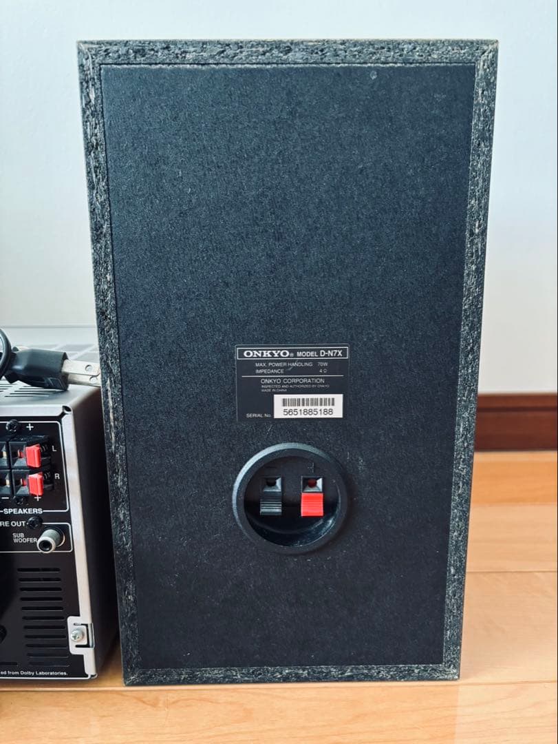 【極美品】ONKYO FR-N7X コンポ CD/MD スピーカー フルセット