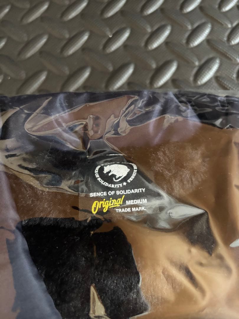 RATS ボアコーチジャケット ネイビー×グレー