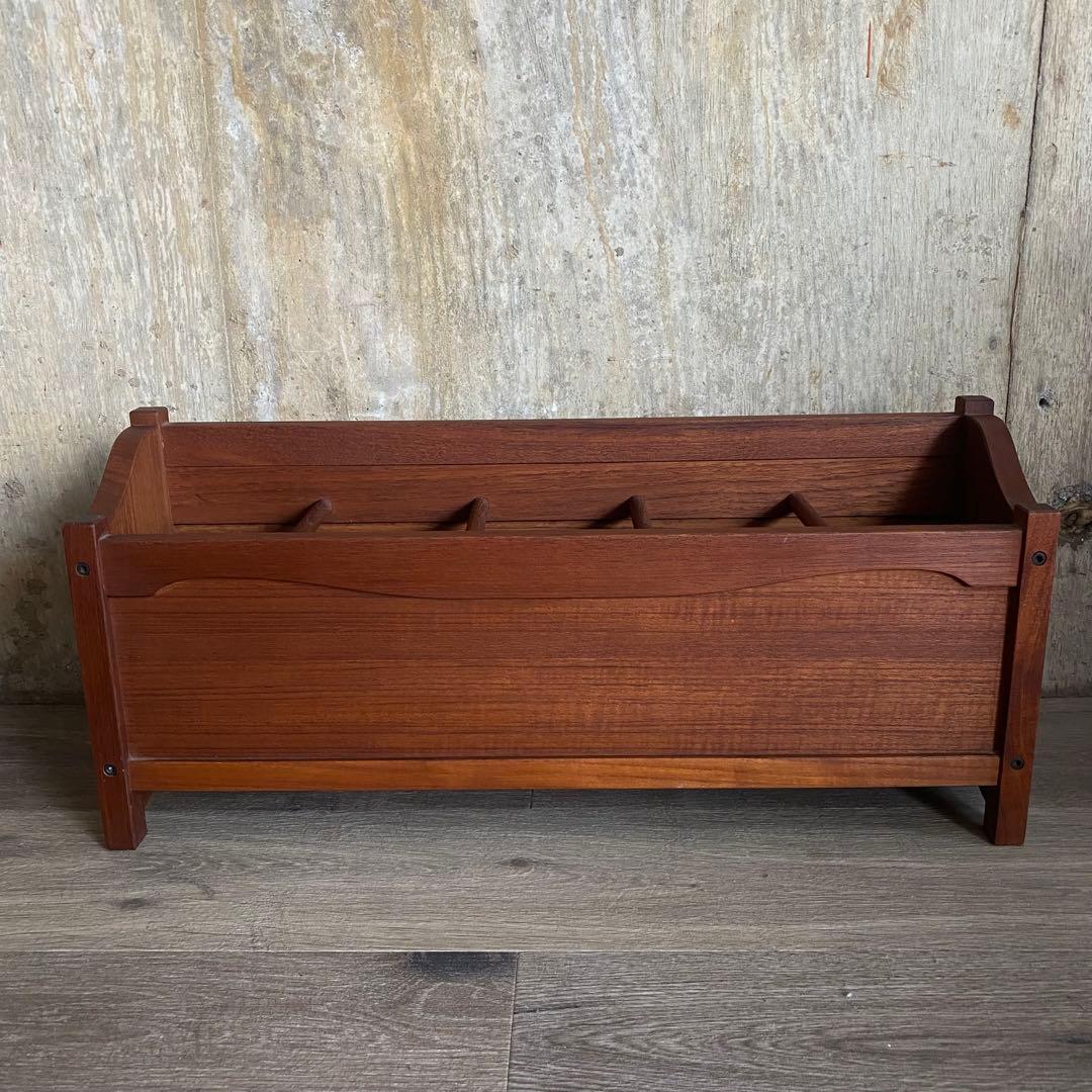 スリッパラック　チーク材　ヴィンテージ レトロ　フリーラック