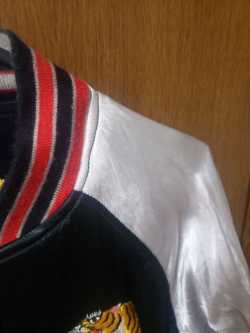 希少 ヒューストン リバーシブル スカジャン 別珍 ベロア　HOUSTON