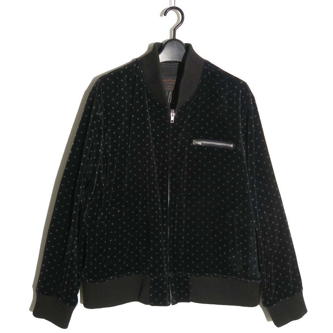 魔女期 02AW UNDERCOVER ベルベットジャケット 星柄 ベロア