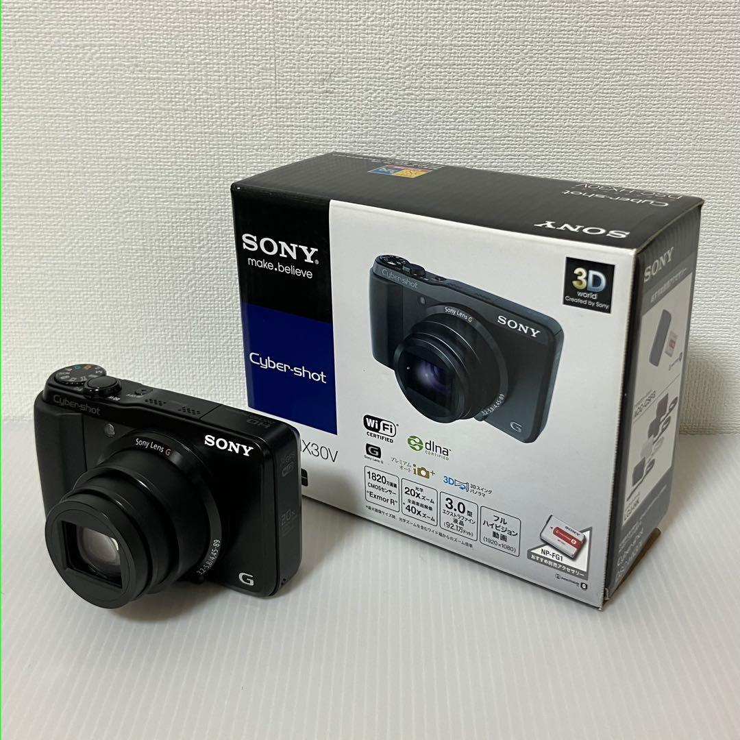 【簡易動作確認済】SONY Cyber-shot G ブラック 20倍ズーム