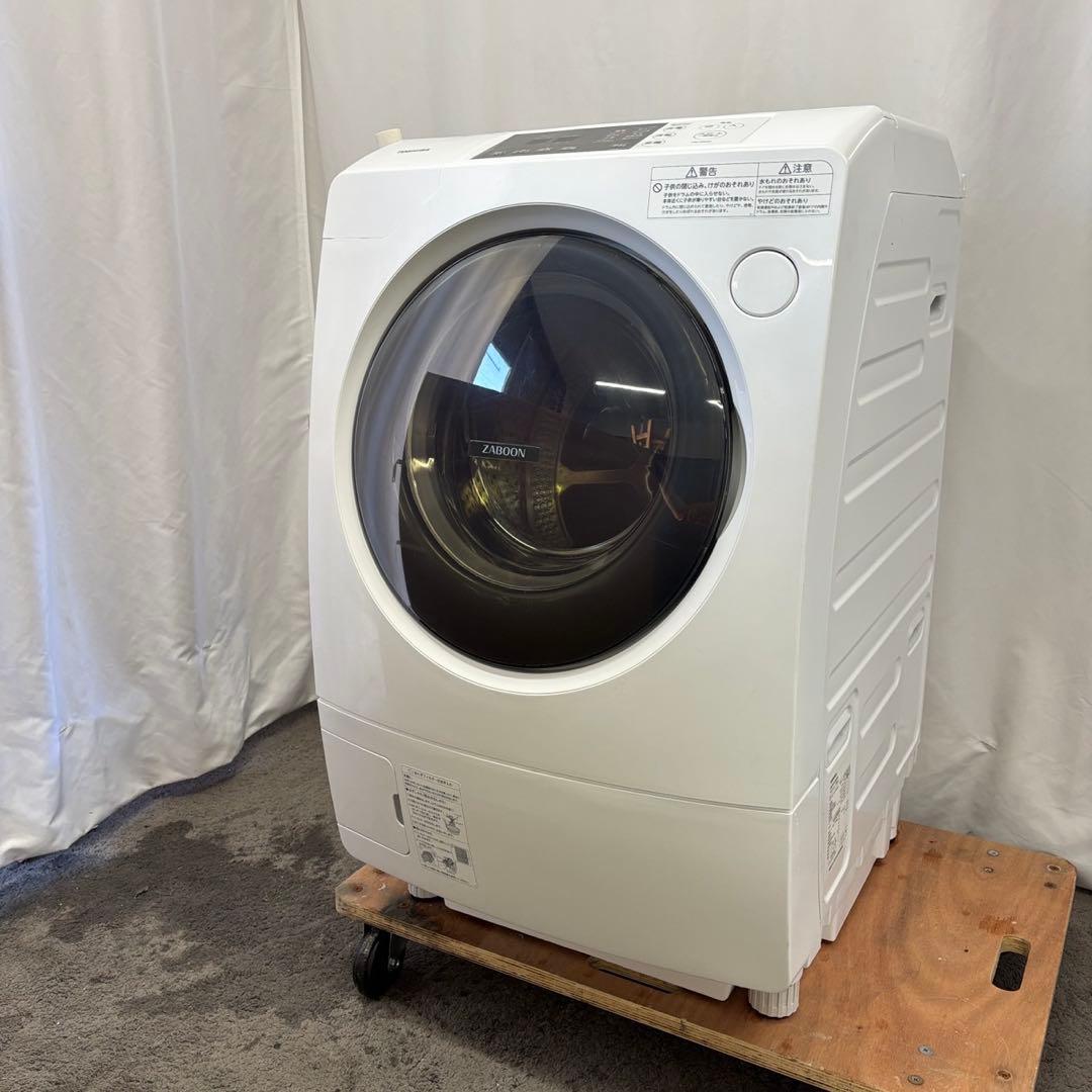 ★29　ドラム式洗濯機　東芝　9キロ　乾燥　安い　綺麗　左開き　設置無料