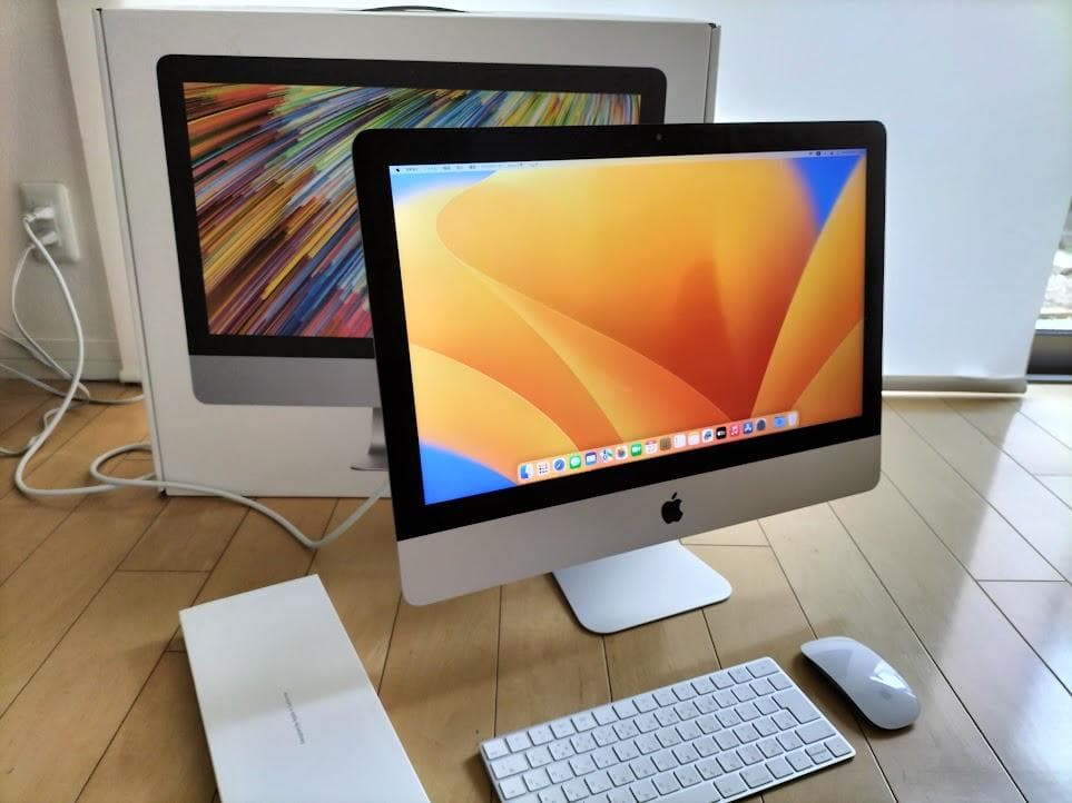 iMac 4K 2017 キーボード・マウス,元箱付き