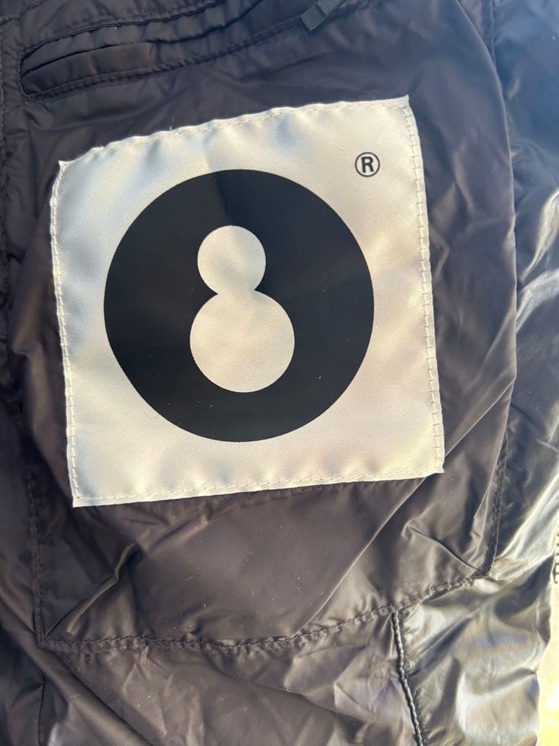 セール 美品 MAN NY フード付ロングダウンコート M