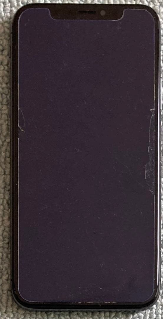 ジャンク Apple iPhone X ブラック本体