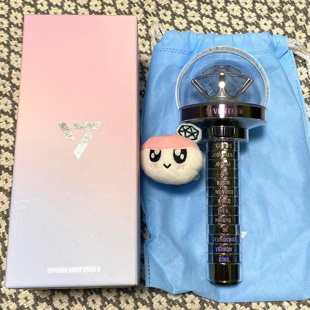 【未使用】SEVENTEEN ペンライトver.3 アクセサリー付き