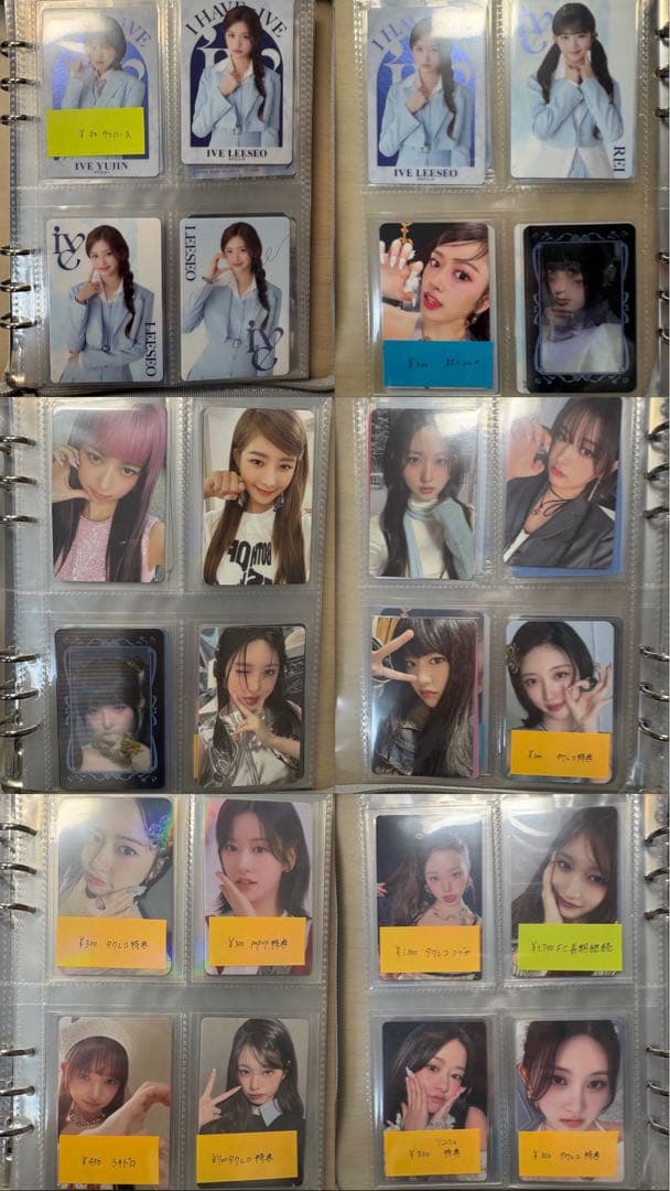 K-POP IVE トレカ 過去