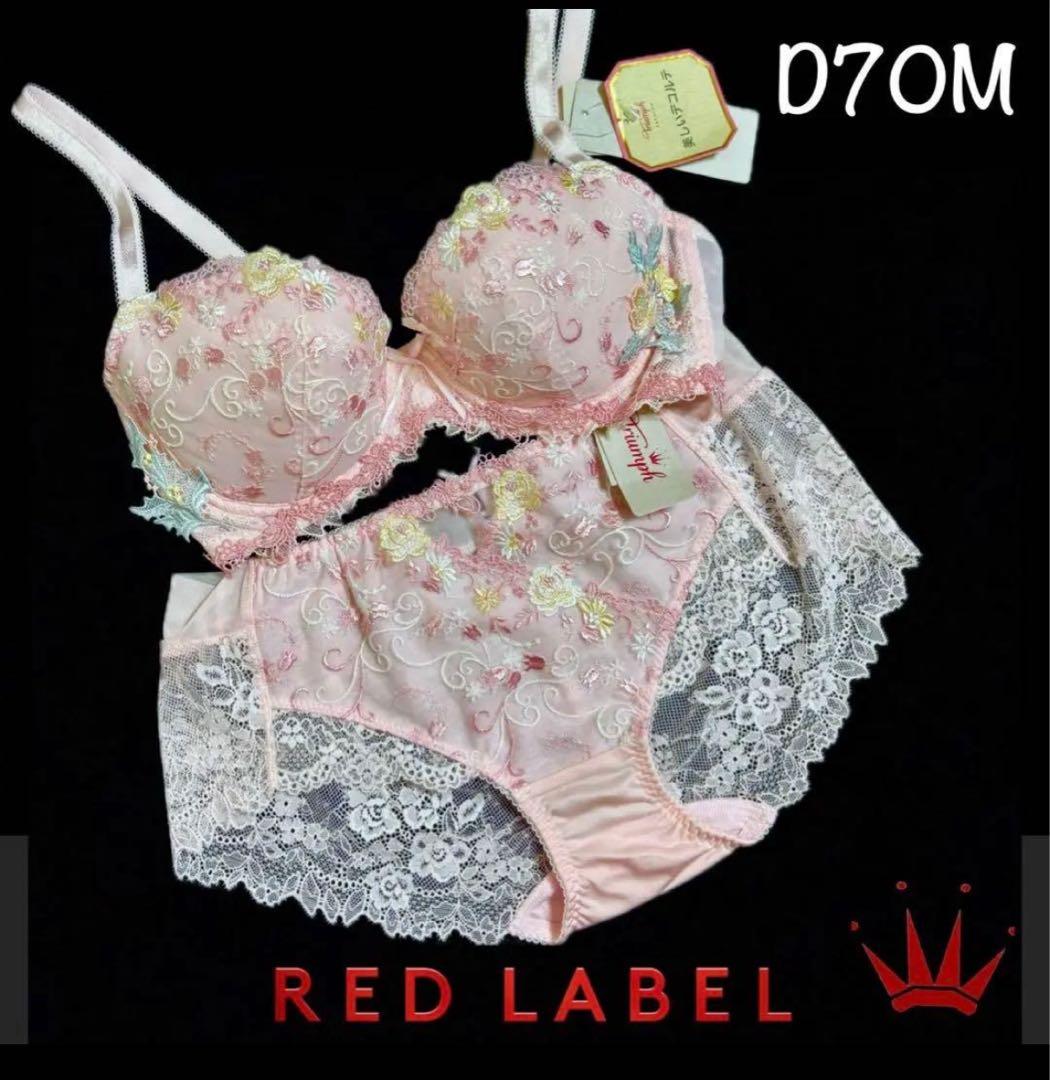 D70M 天使のブラ スリムライン582 ブラ＆ショーツ Purple