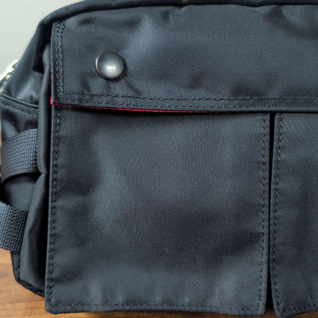 極美品 PORTER × ILS エルファイン ボディバッグ 新タグ