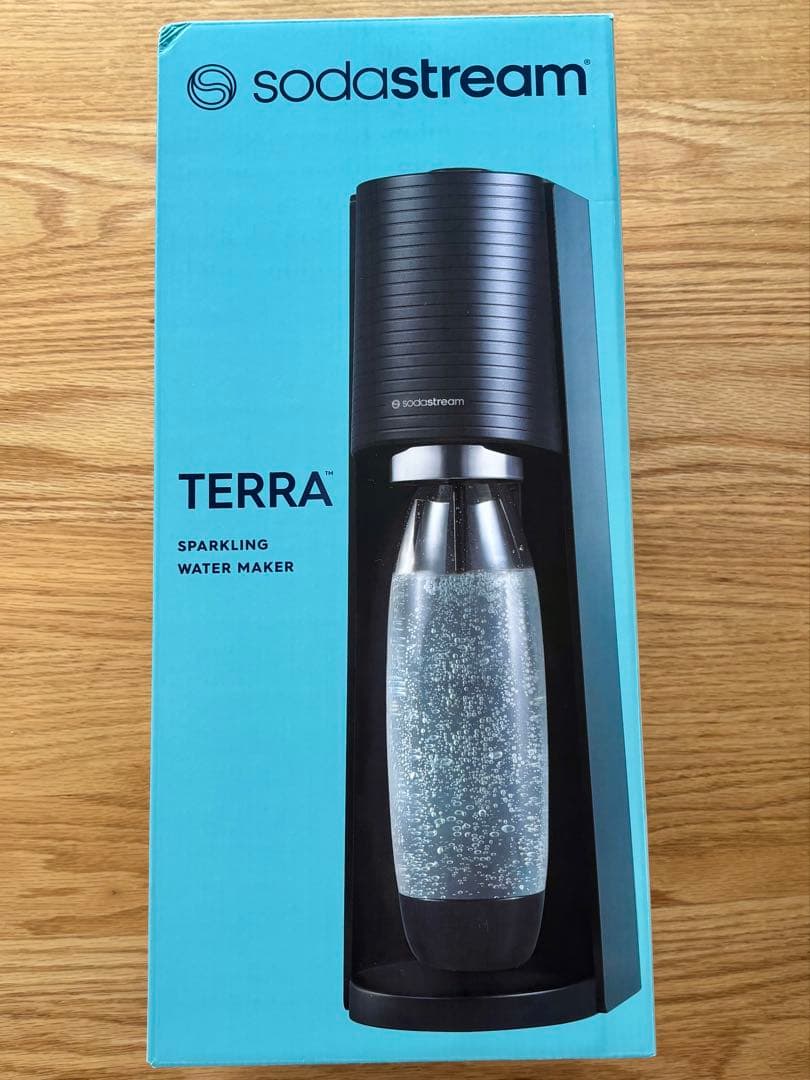 【新品未使用】sodastream TERRA 炭酸水メーカー　ソーダストリーム