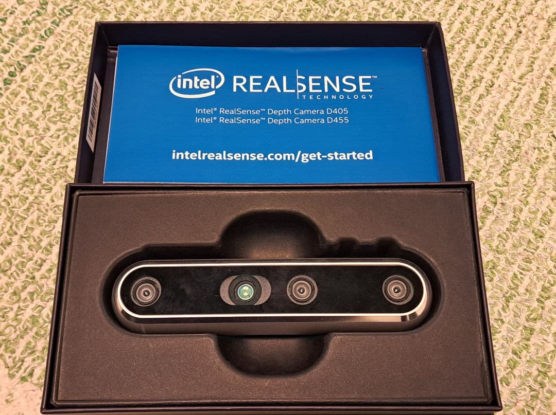 Intel RealSense Depth Camera D455未使用品