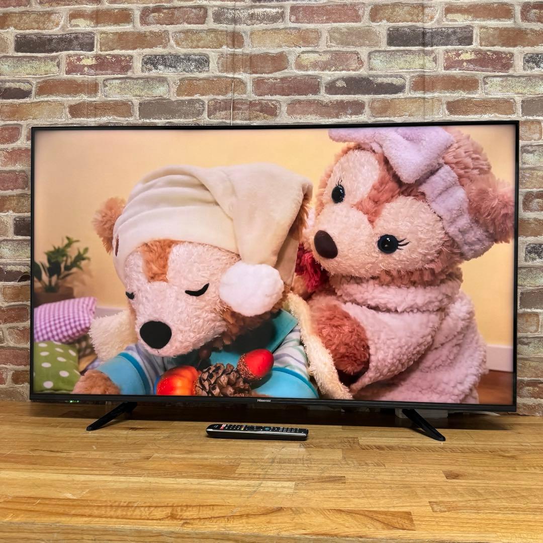 ハイセンス 50V型 液晶テレビ 4Kチューナー内蔵 50E6800 動画アプリ