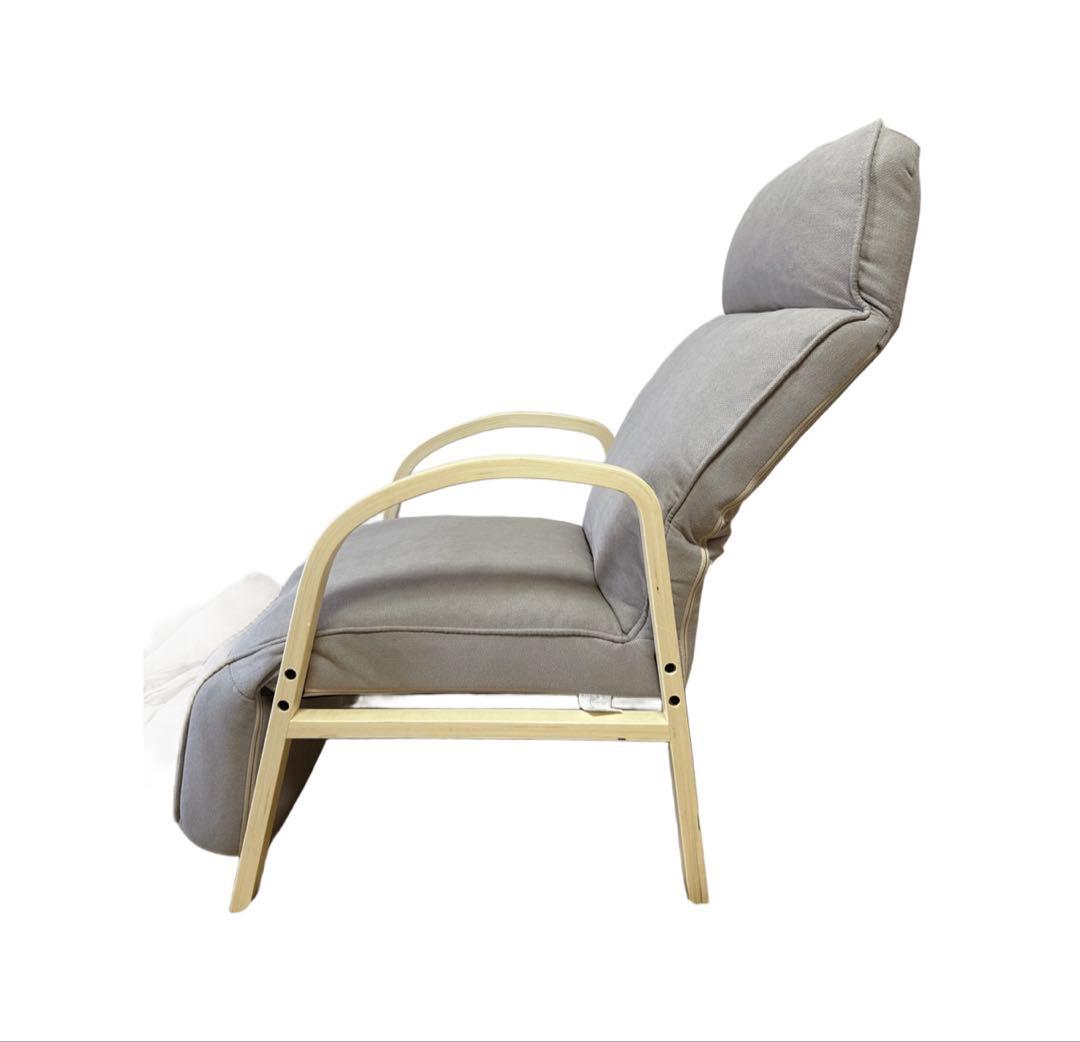 美品　ドウシシャ　脚までくつろぐ高座椅子　オットマン