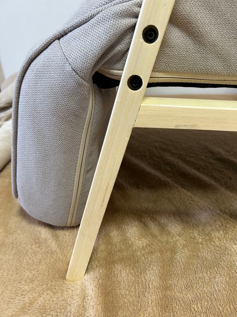 美品　ドウシシャ　脚までくつろぐ高座椅子　オットマン