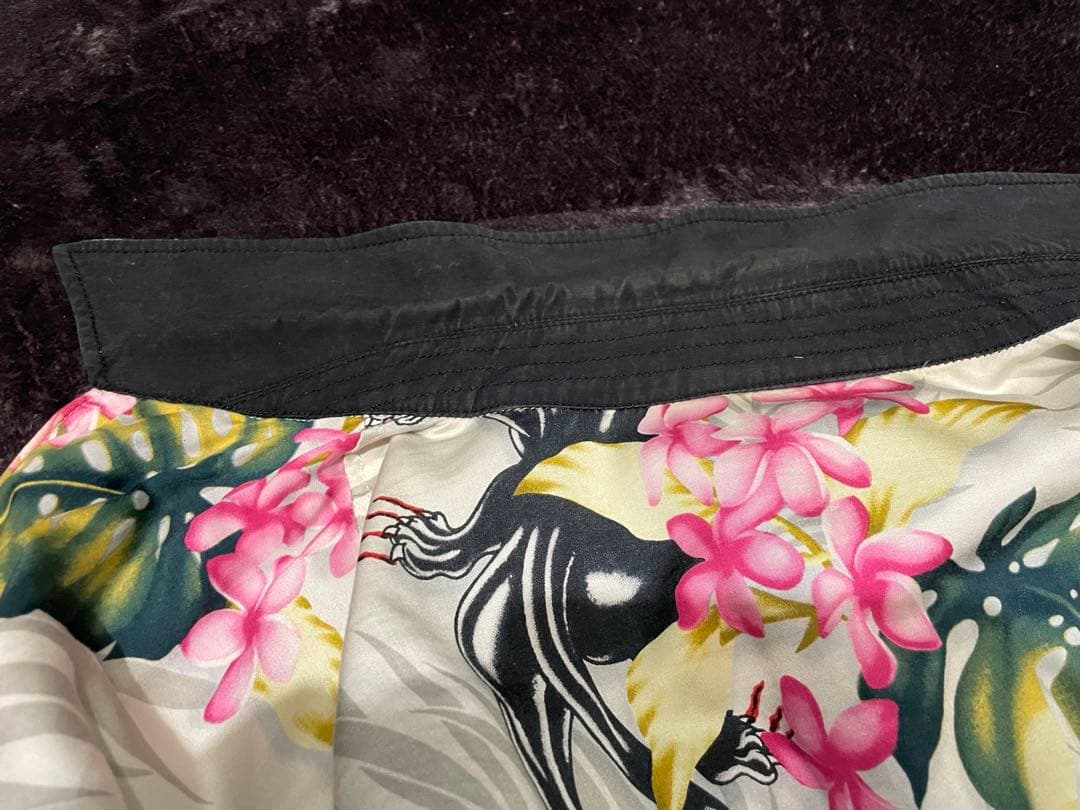 SASQUATCHfabrix 刺繍入り黒ジャケット