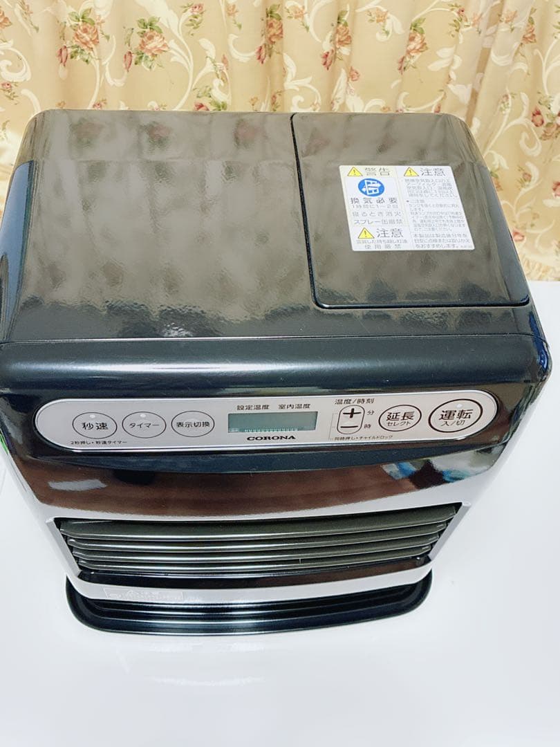 CORONA コロナ石油ファンヒーター FH-G32YA2 動作確認済み　黒