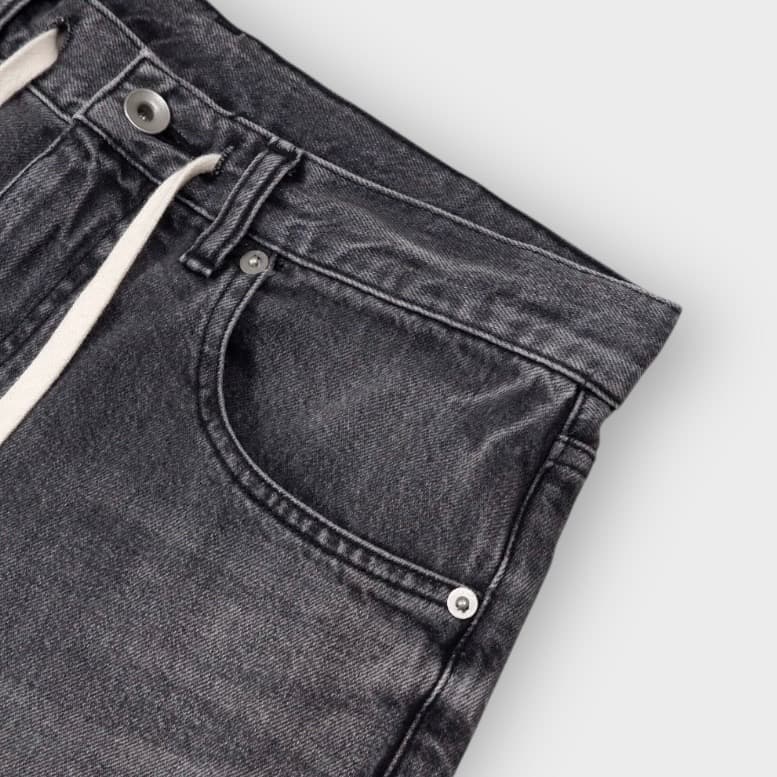 Whim Gazette【ドロストデニムパンツ】