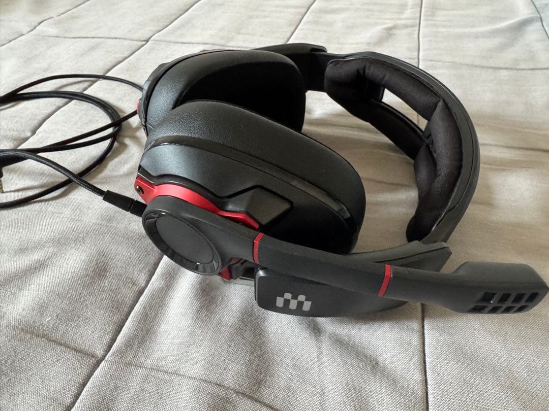 Senheiser EPOS GSP600 イヤーパッド新品交換済み