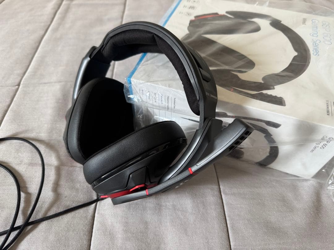 Senheiser EPOS GSP600 イヤーパッド新品交換済み