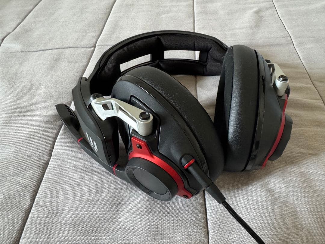 Senheiser EPOS GSP600 イヤーパッド新品交換済み